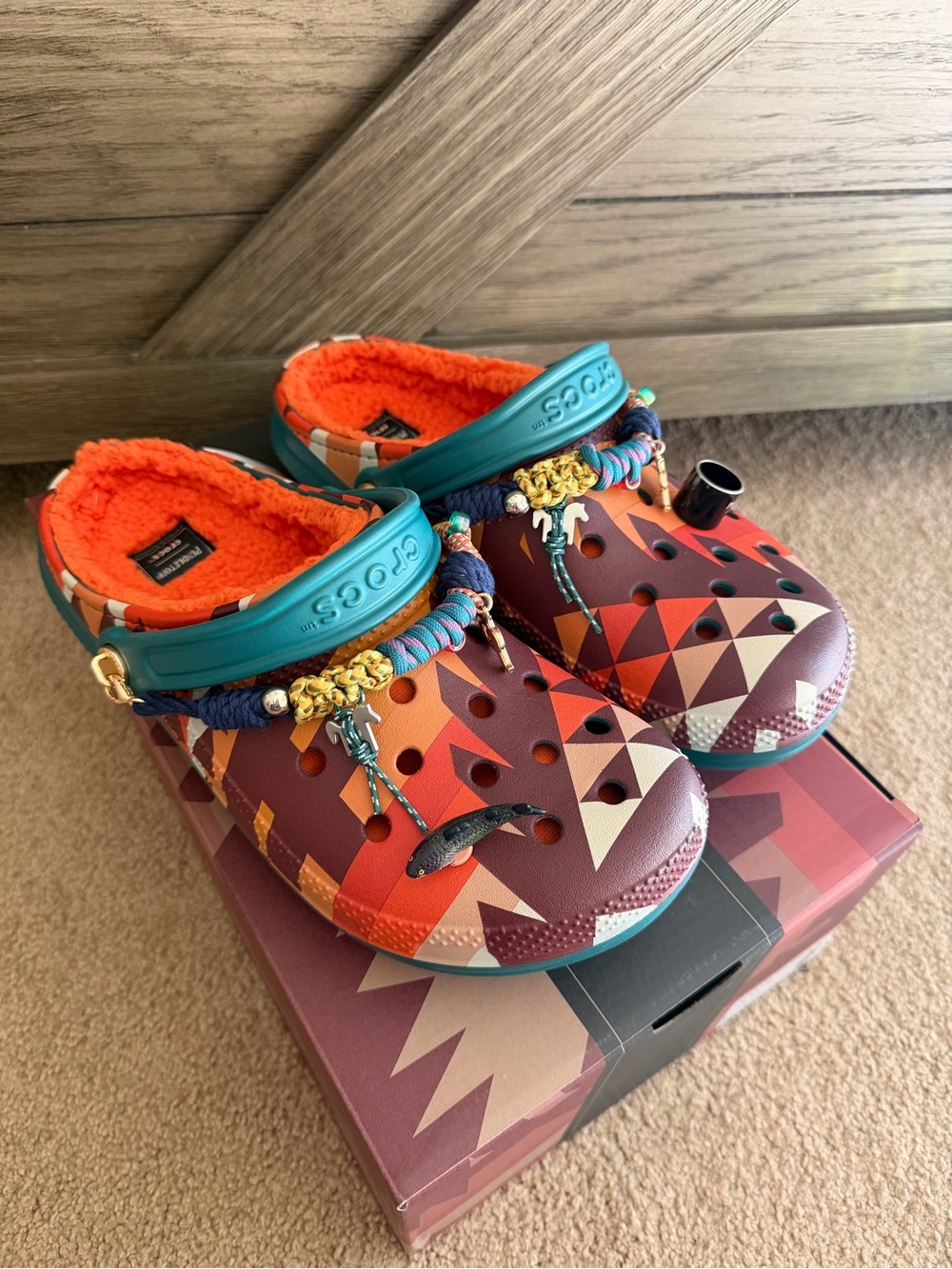 Pendleton x croc collab